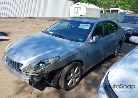 2005 Lexus Es 330 из США, поврежденный, VIN JTHBA30G555115593